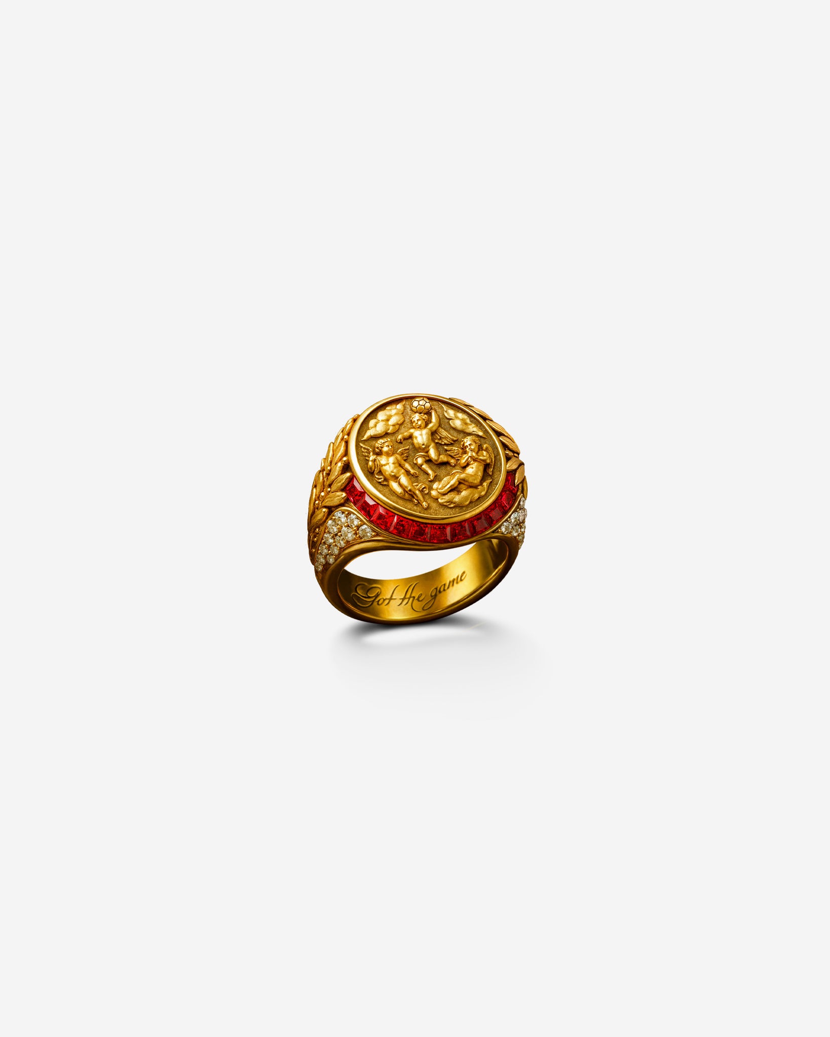 Diego Ruby & Diamonds 18k Gold Ring