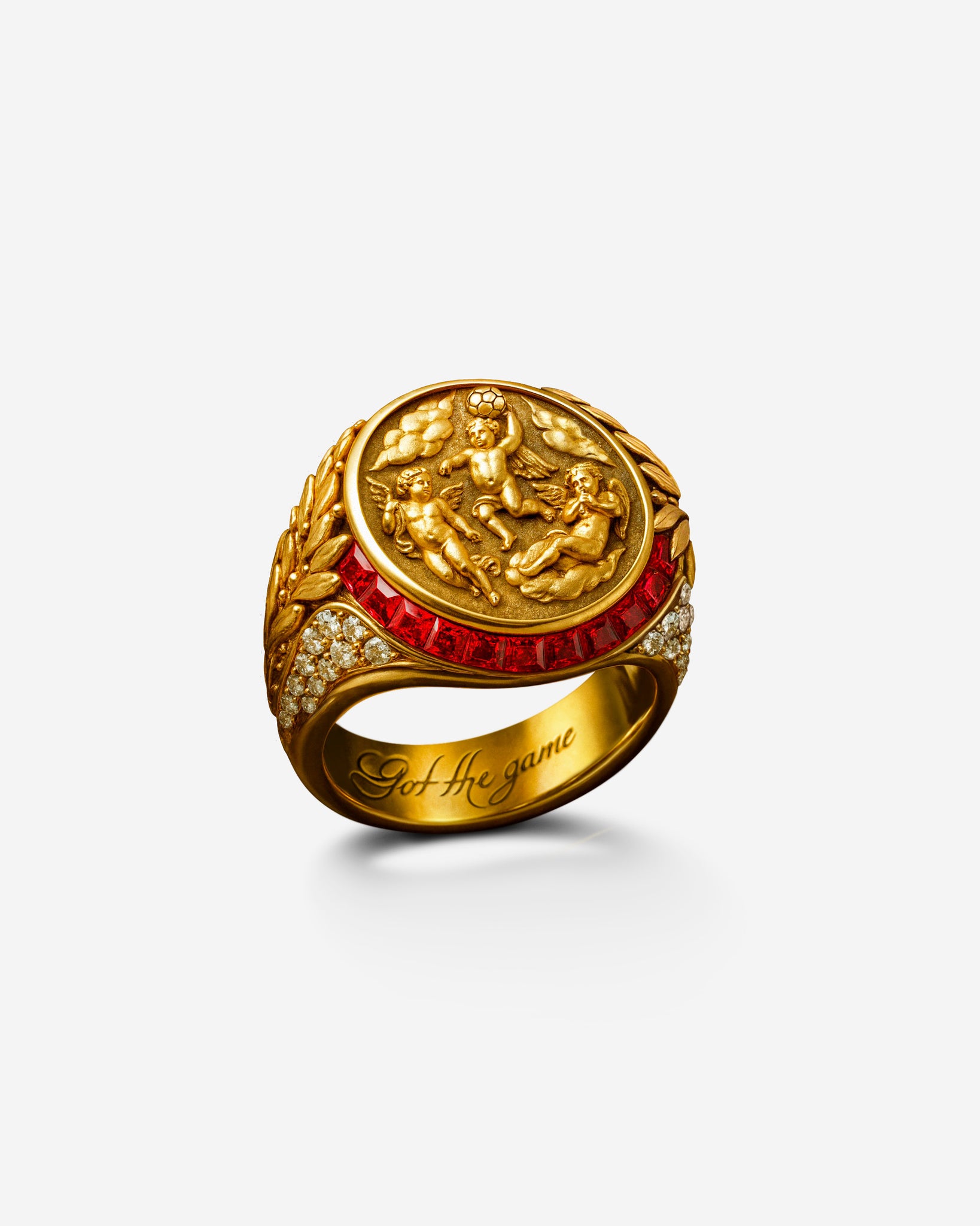 Diego Natural Diamonds 18k Gold Ring