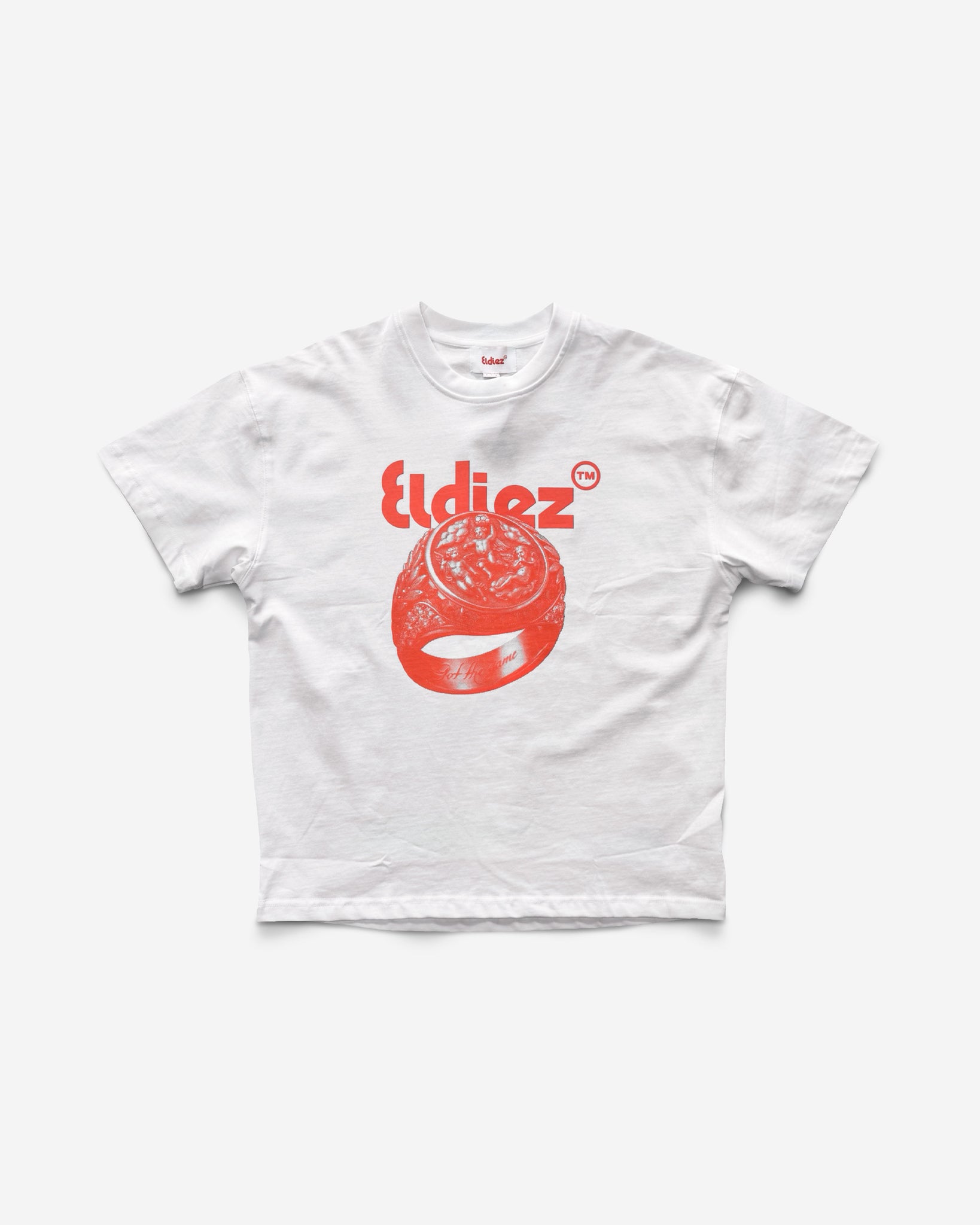 White Red Diego Ring Tee