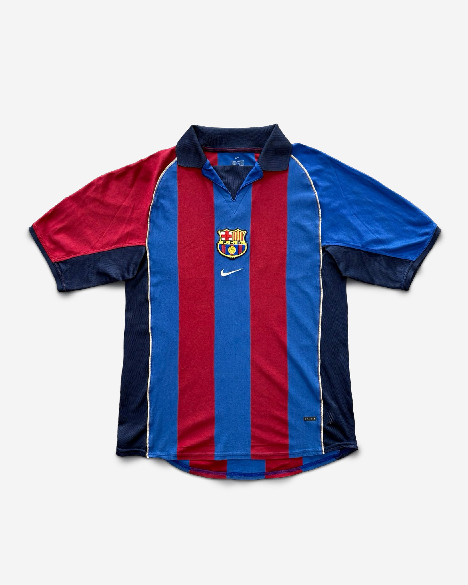 Camiseta Vintage Nike FC Barcelona 2001/2002 1ª Equipación PUYOL #24 ¨M¨ EXCELENTE