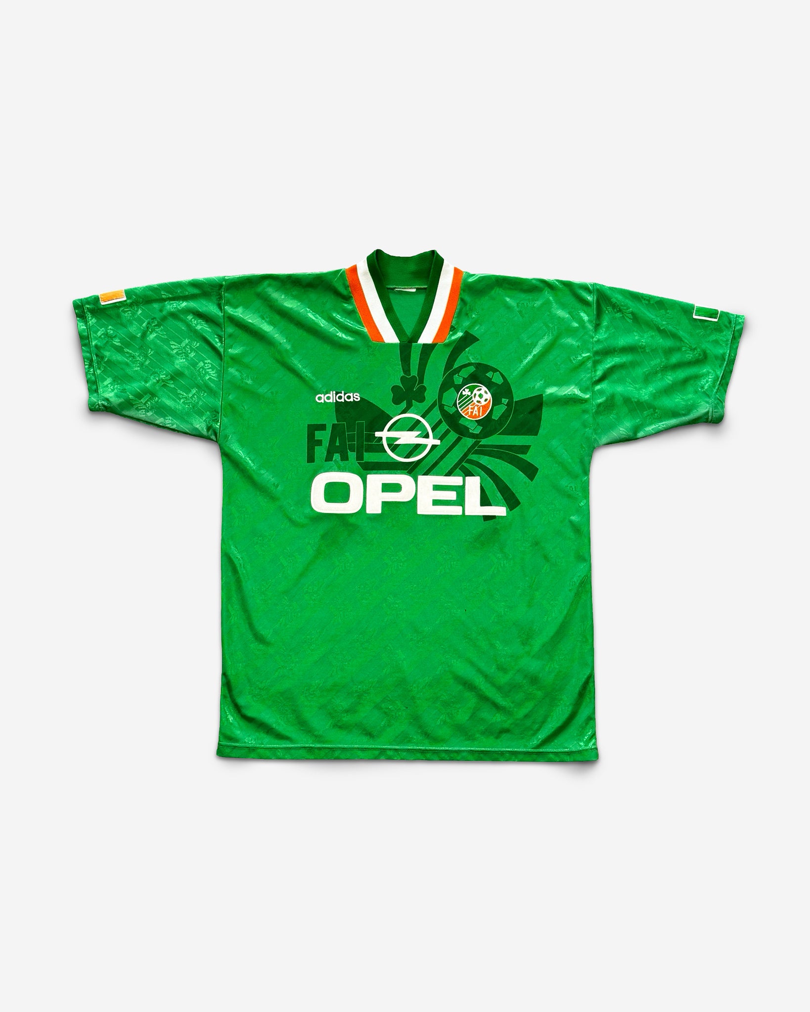 Camiseta Vintage Adidas Irlanda 1995 1ª Equipacion KEANE #6 ¨XL¨ NUEVA SIN ETIQUETAS