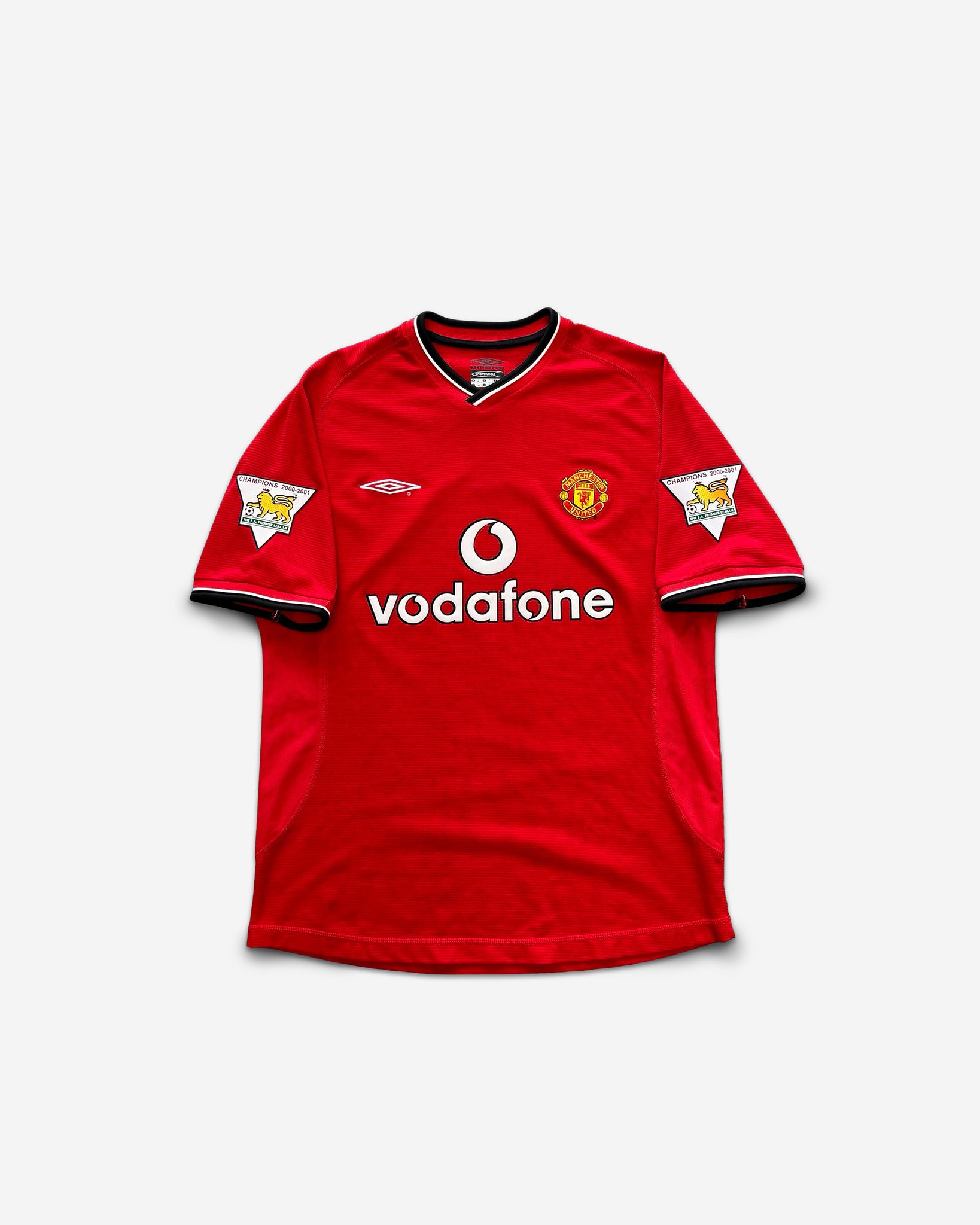 Camiseta Vintage Umbro Manchester United 2001-02 1ª Equipación BECKHAM #7 ¨M¨EXCELENTE