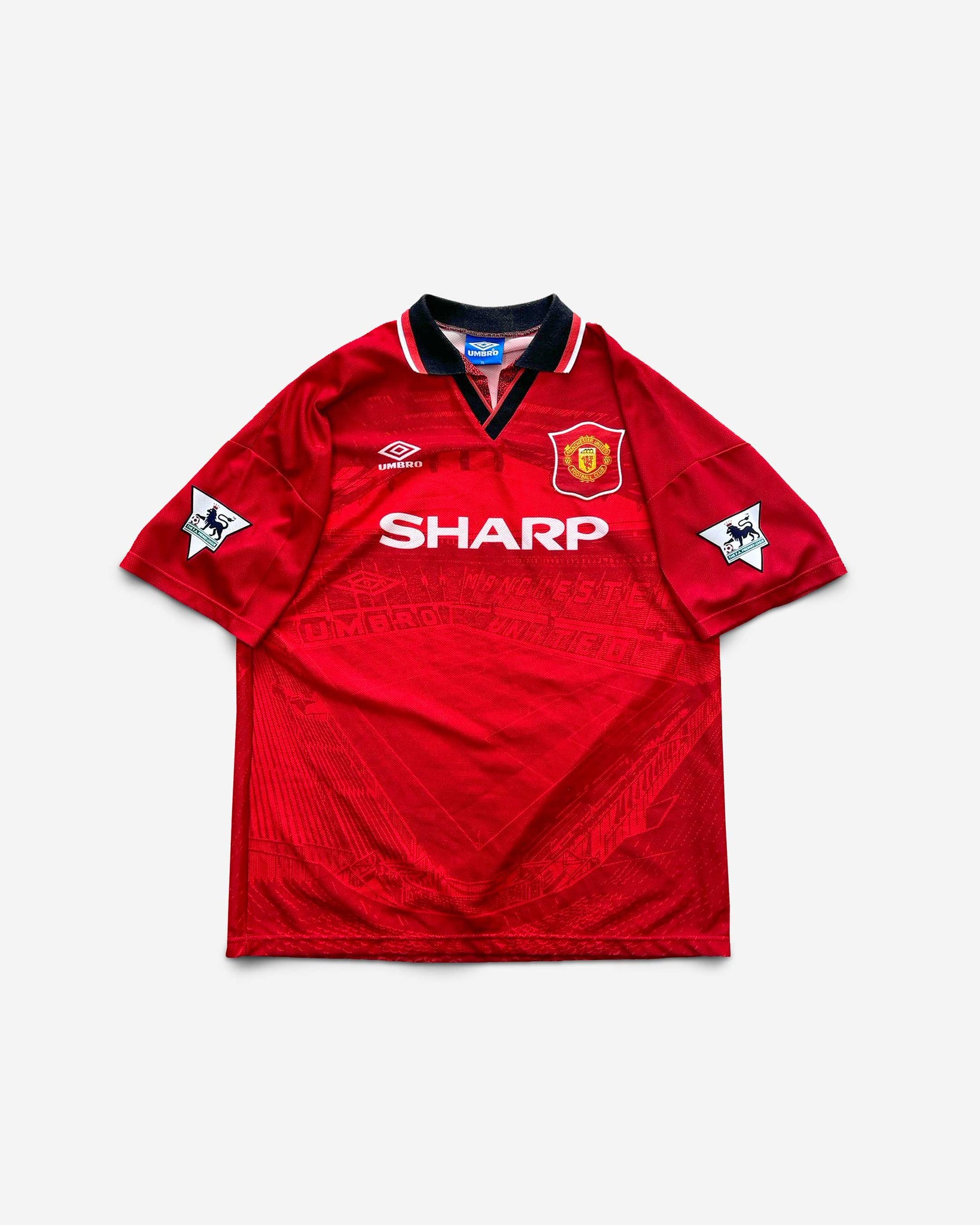 Camiseta Vintage Umbro Manchester United 1994/1995 1ª Cantona #7  *Excelente*