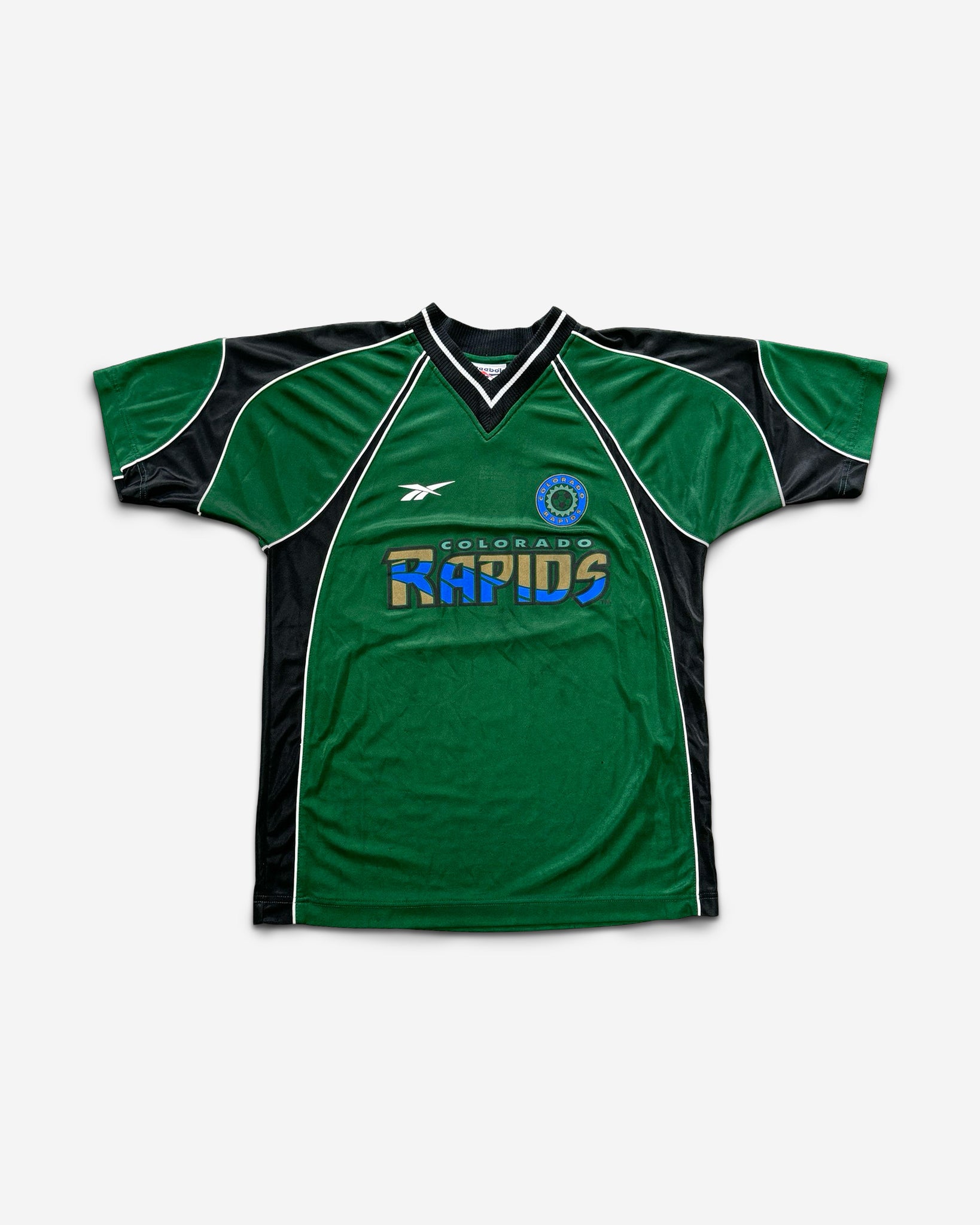 Camiseta Vintage Reebok Colorado Rapids 1997/98 1ª Equipacion  ¨M¨ EXCELENTE