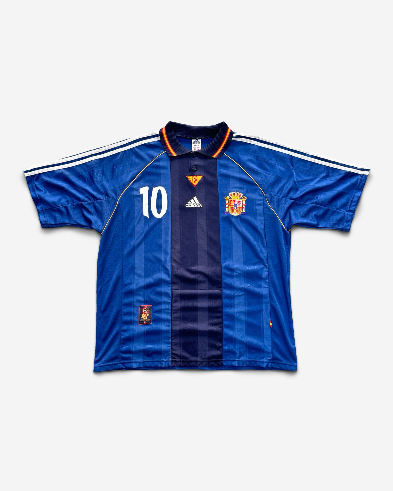 Camiseta Retro Adidas España WC 1998 2ª Equipacion RAUL #7 ¨XL¨ NUEVA SIN ETIQUETAS