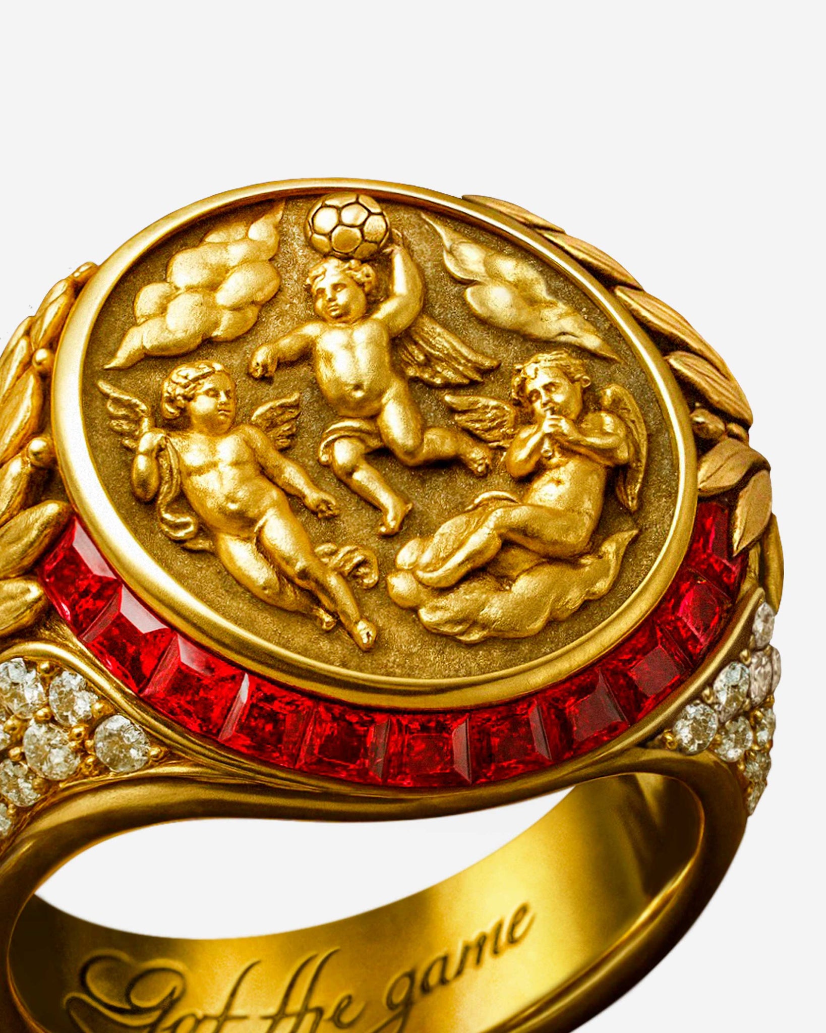 Diego Natural Diamonds 18k Gold Ring