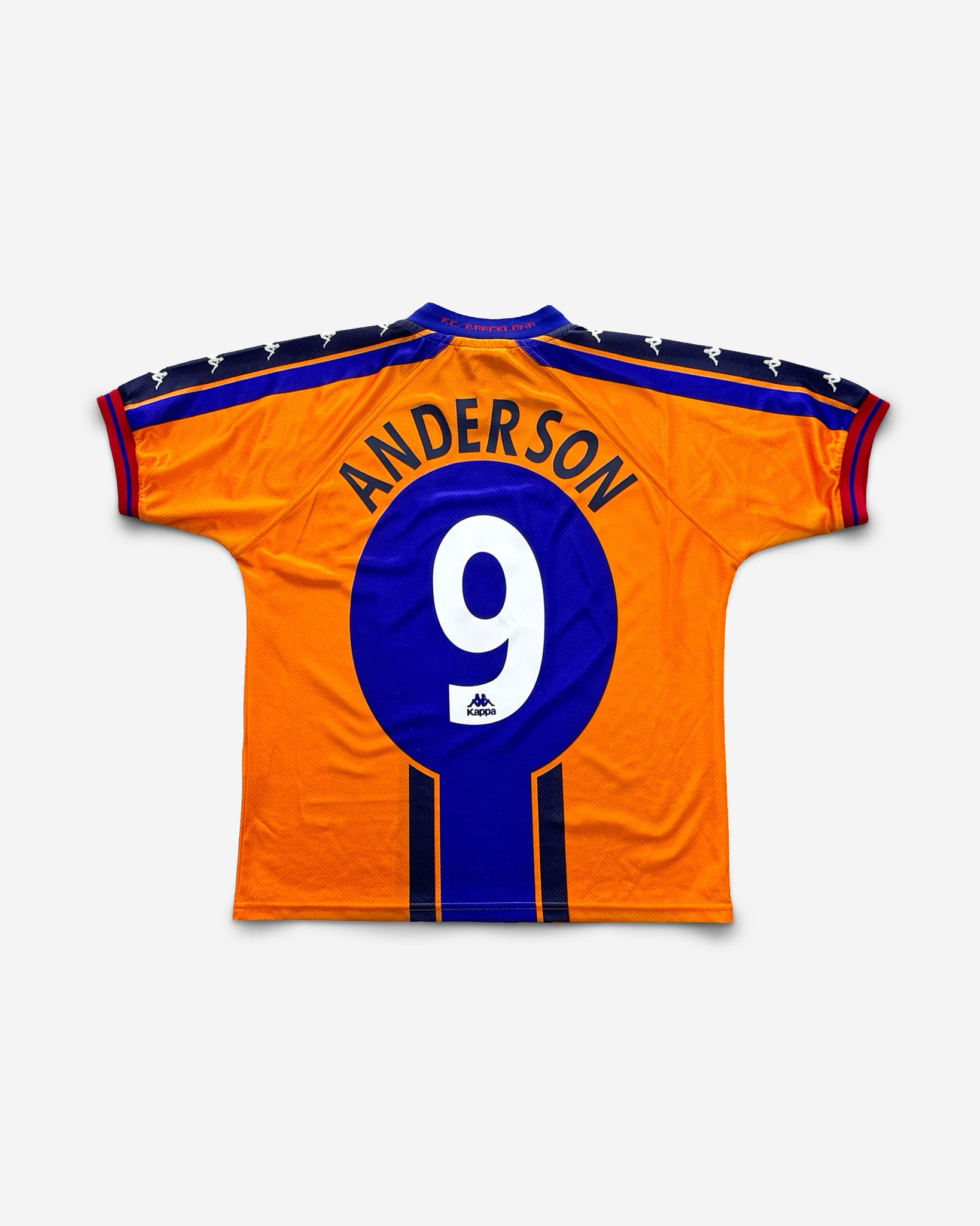 Rivaldo Camiseta Del Barça Kappa Camiseta Vintage Kappa FC