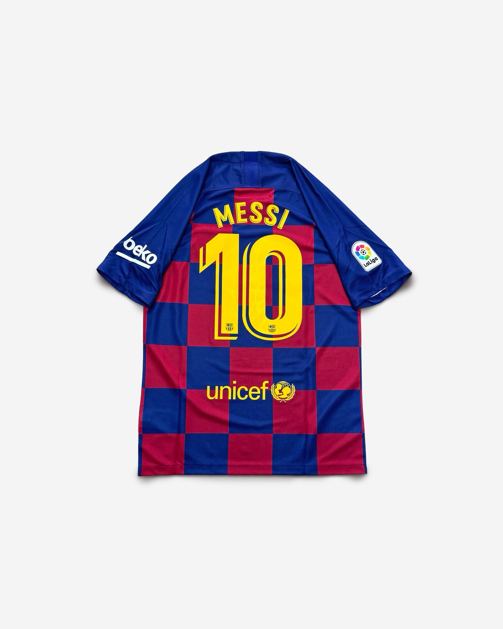 Camiseta Nike FC Barcelona 2019/20 1ªEquipación Messi #10