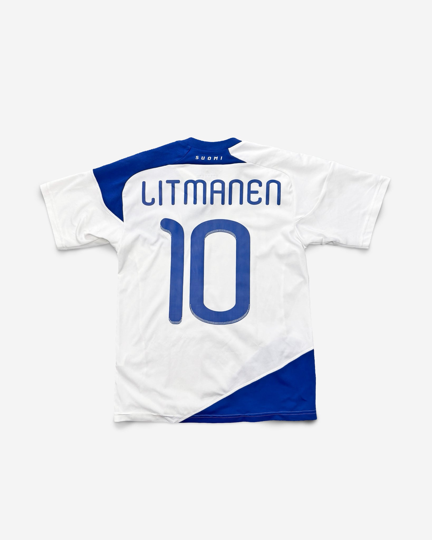 Camiseta Vintage Adidas Finlandia 2010 1ª Litmanen  #10 *Excelente*