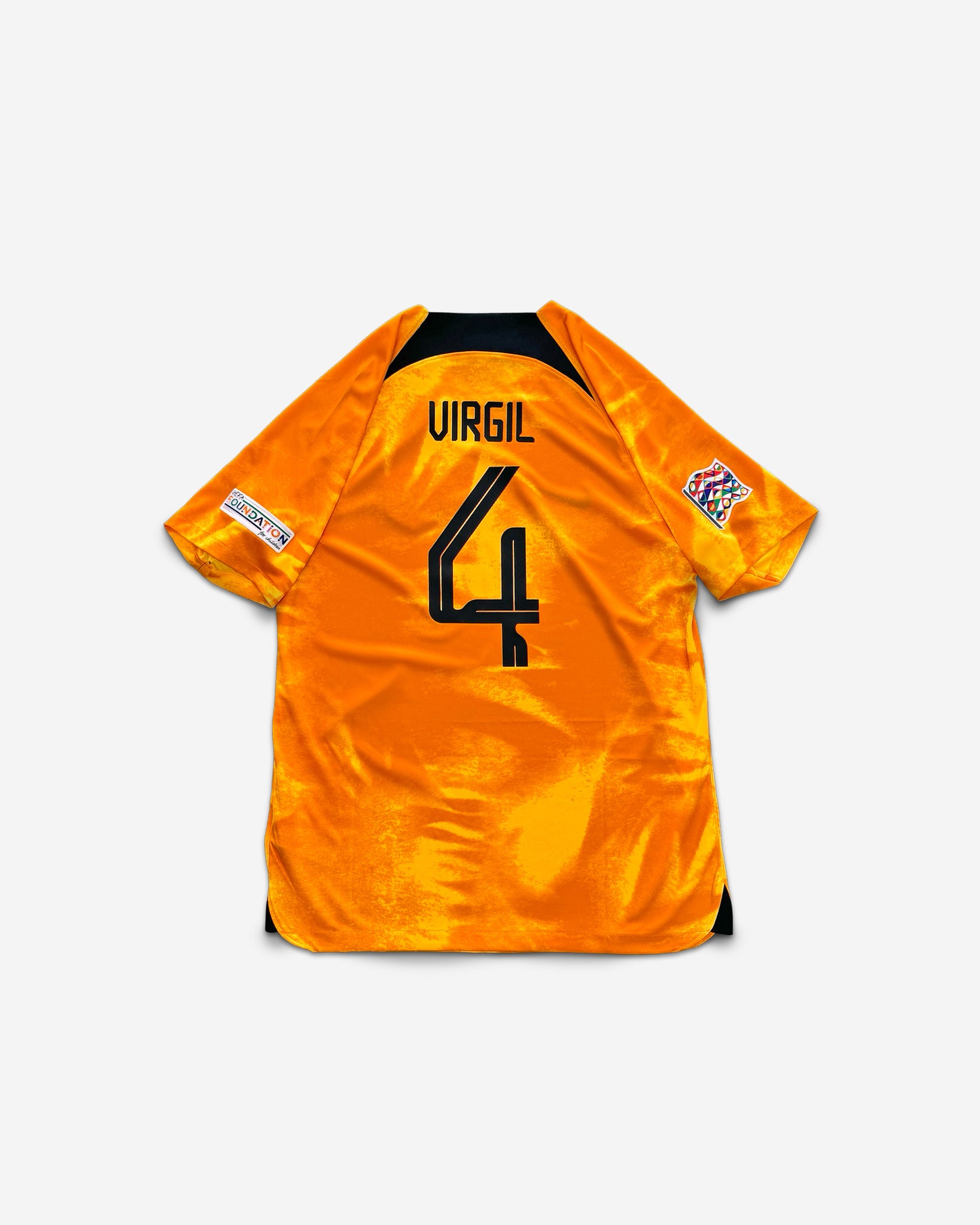 Camiseta Nike Holanda 2022 1ª Equipación VIRGIL #4 Nations League