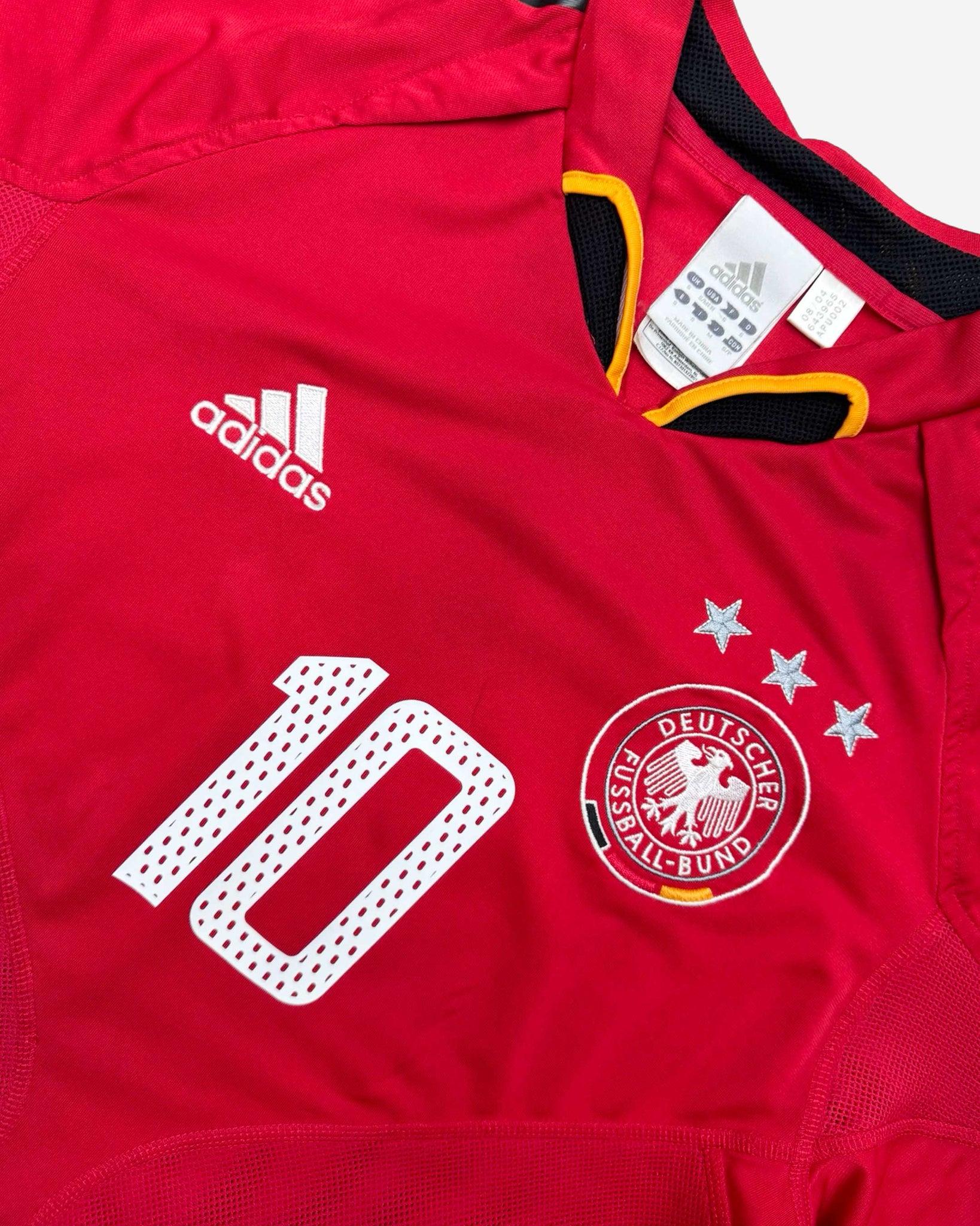 Camiseta Vintage Adidas Alemania 2004 3ª Kroos #10 *Excelente*