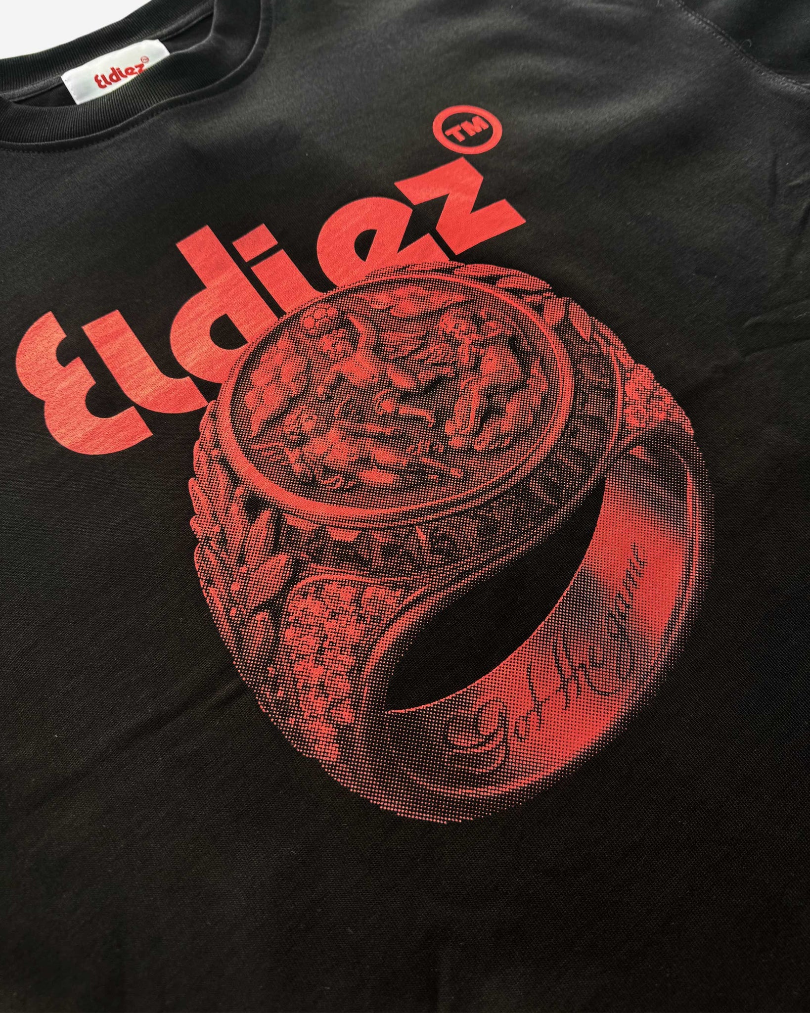 Black Red Diego Ring Tee