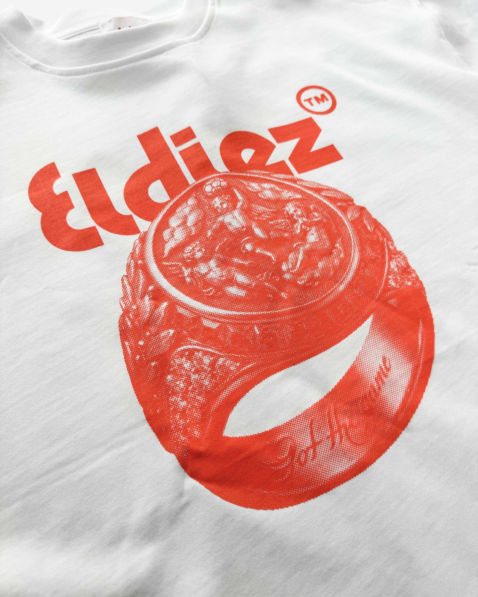 White Red Diego Ring Tee