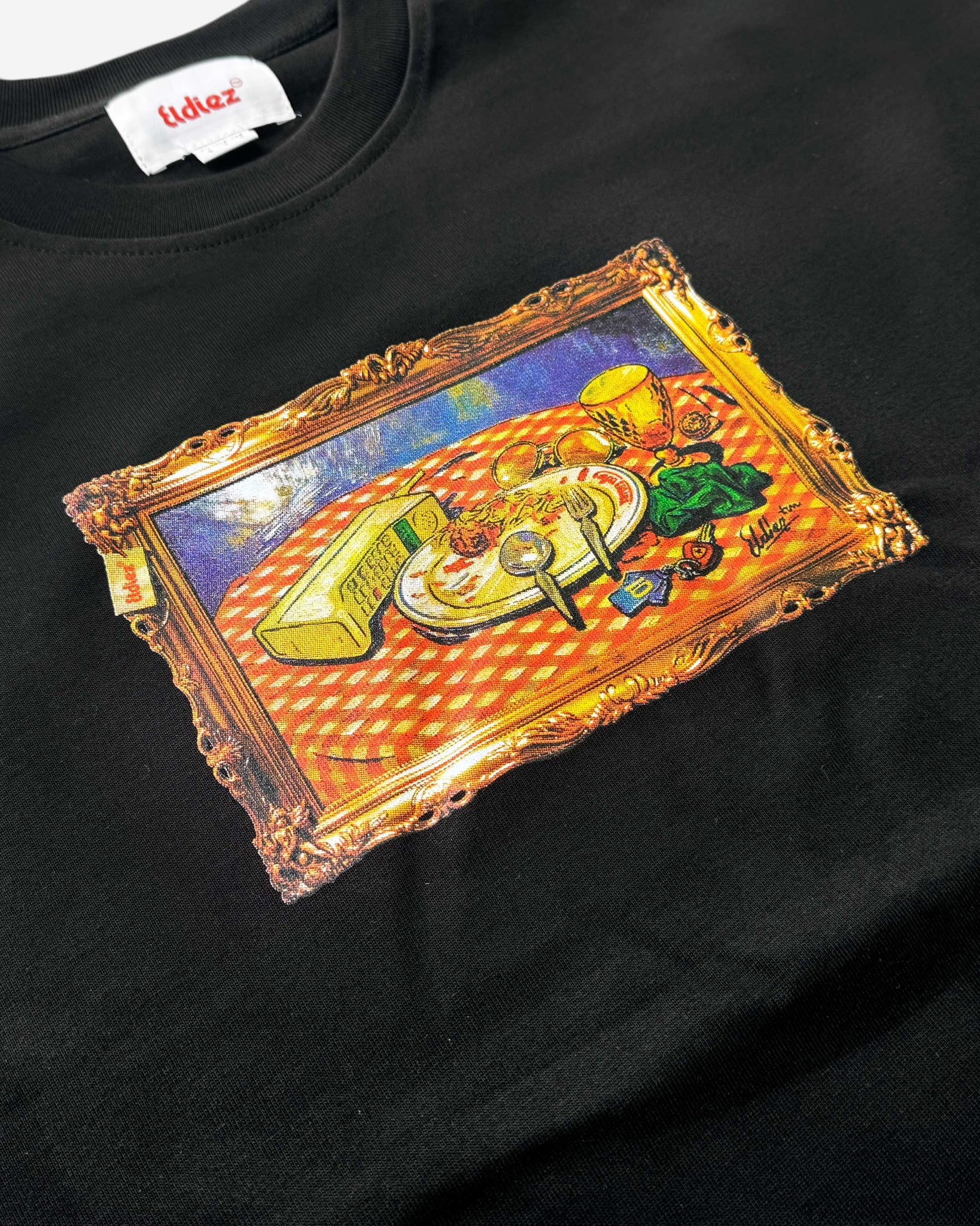 Black Canvas Tee