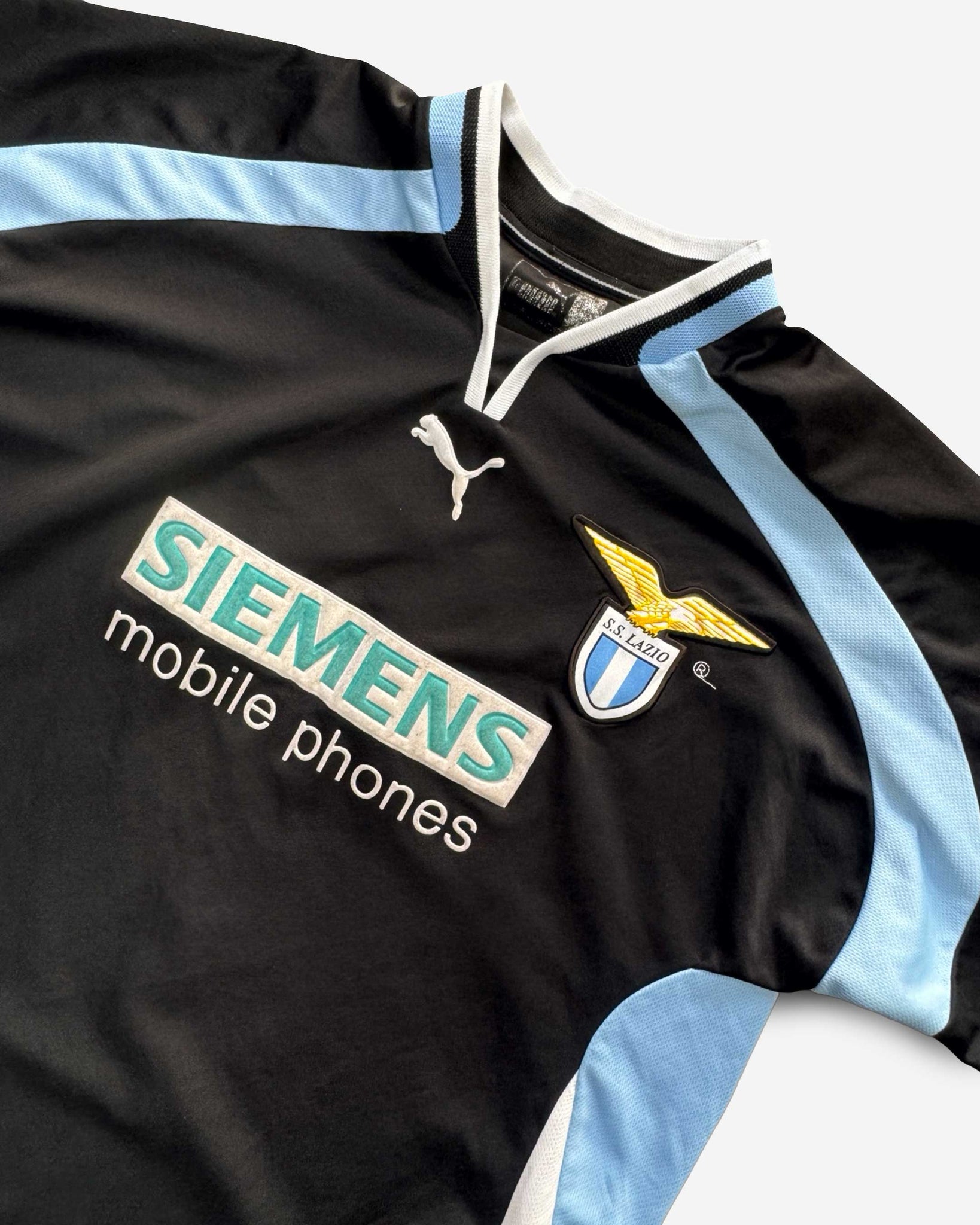 Camiseta Vintage Puma Lazio 1999/2000 2ª Simeone #14 *Muy Bueno*