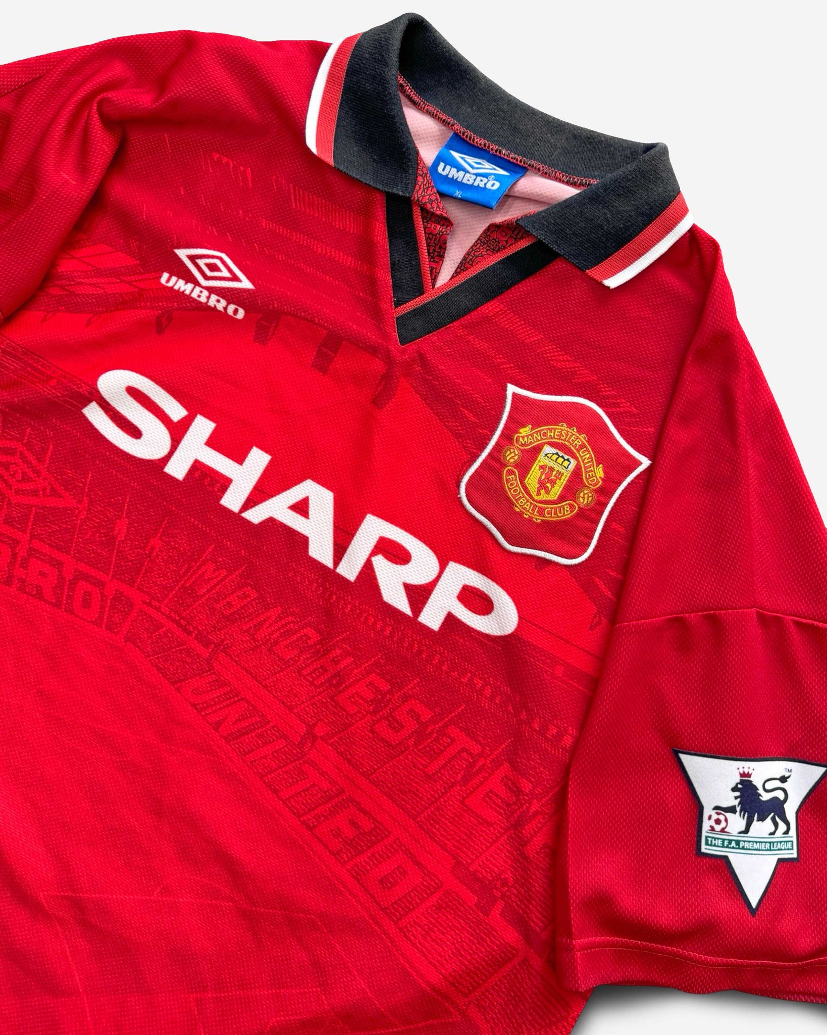 Camiseta Vintage Umbro Manchester United 1994/1995 1ª Cantona #7  *Excelente*