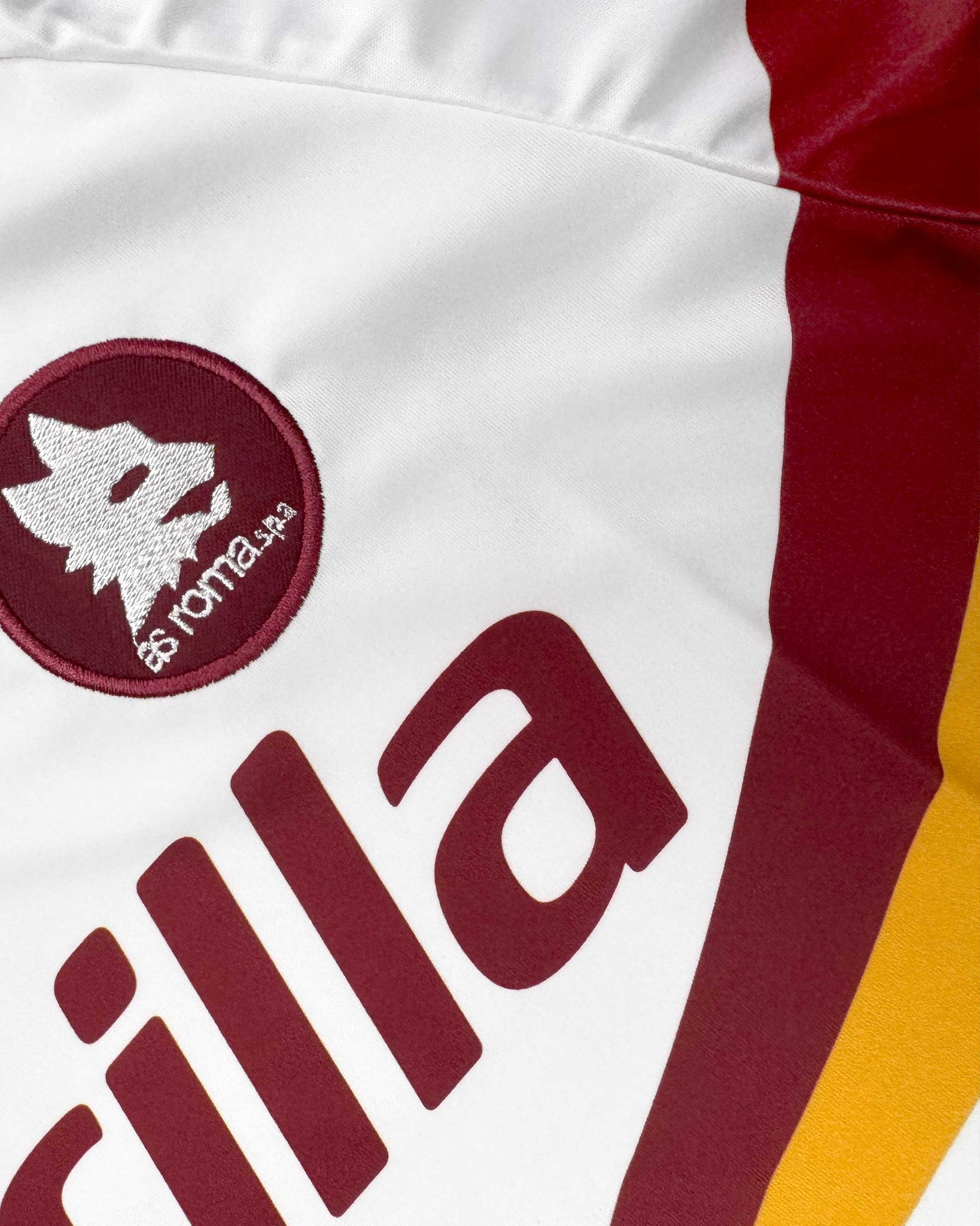 Camiseta NR AS Roma 1990/91 Segunda Equipación Remake