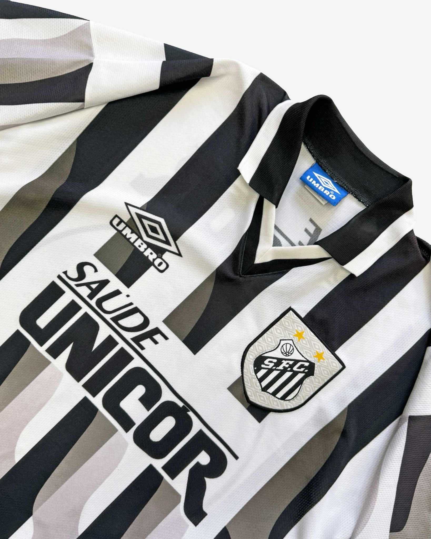 Camiseta Vintage Umbro Santos 1998/1999 2ª  *Excelente*