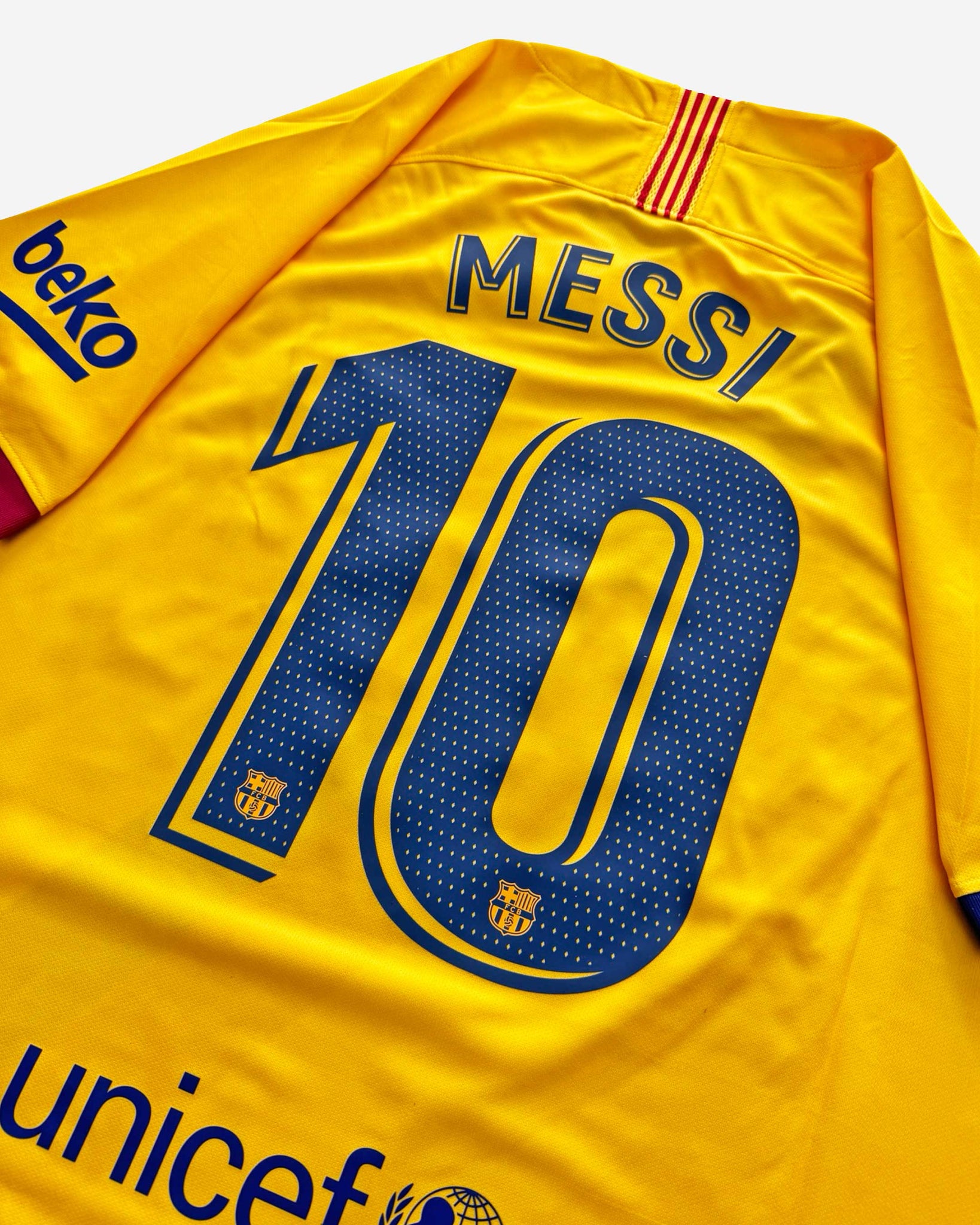 Camiseta Nike FC Barcelona 2019/20 2ªEquipación Messi #10