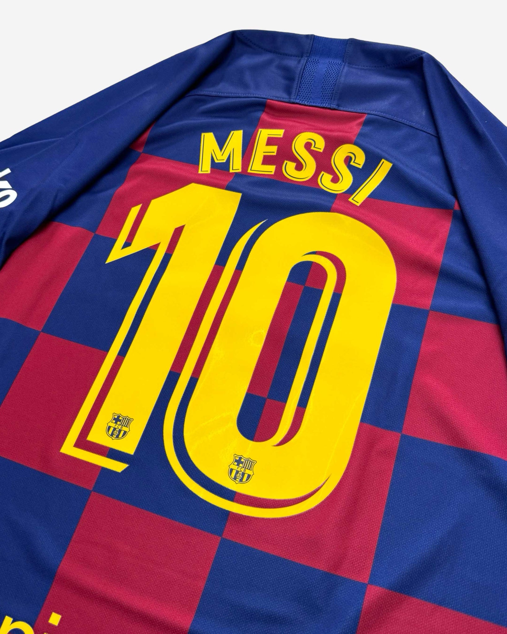 Camiseta Nike FC Barcelona 2019/20 1ªEquipación Messi #10