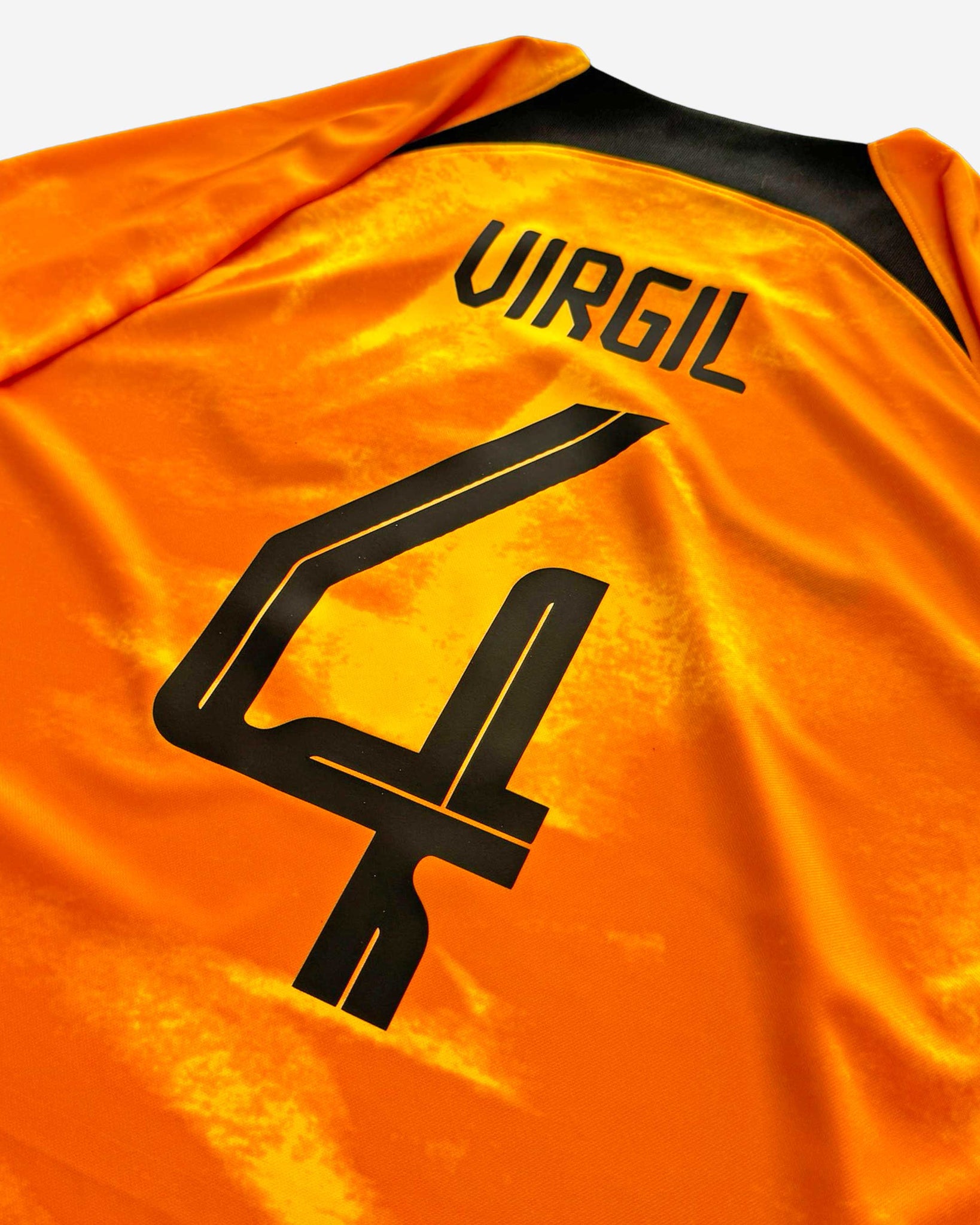 Camiseta Nike Holanda 2022 1ª Equipación VIRGIL #4 Nations League