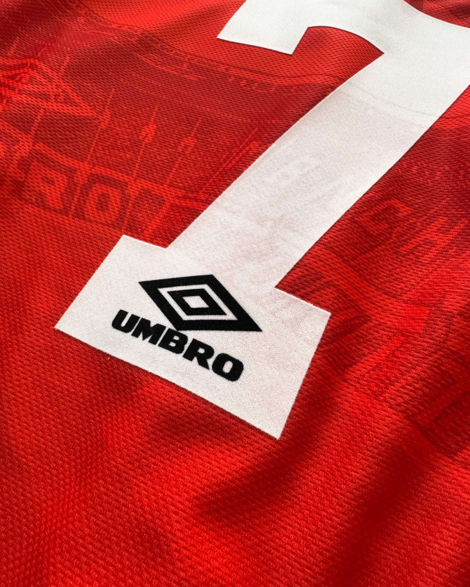 Camiseta Vintage Umbro Manchester United 1994/1995 1ª Cantona #7  *Excelente*