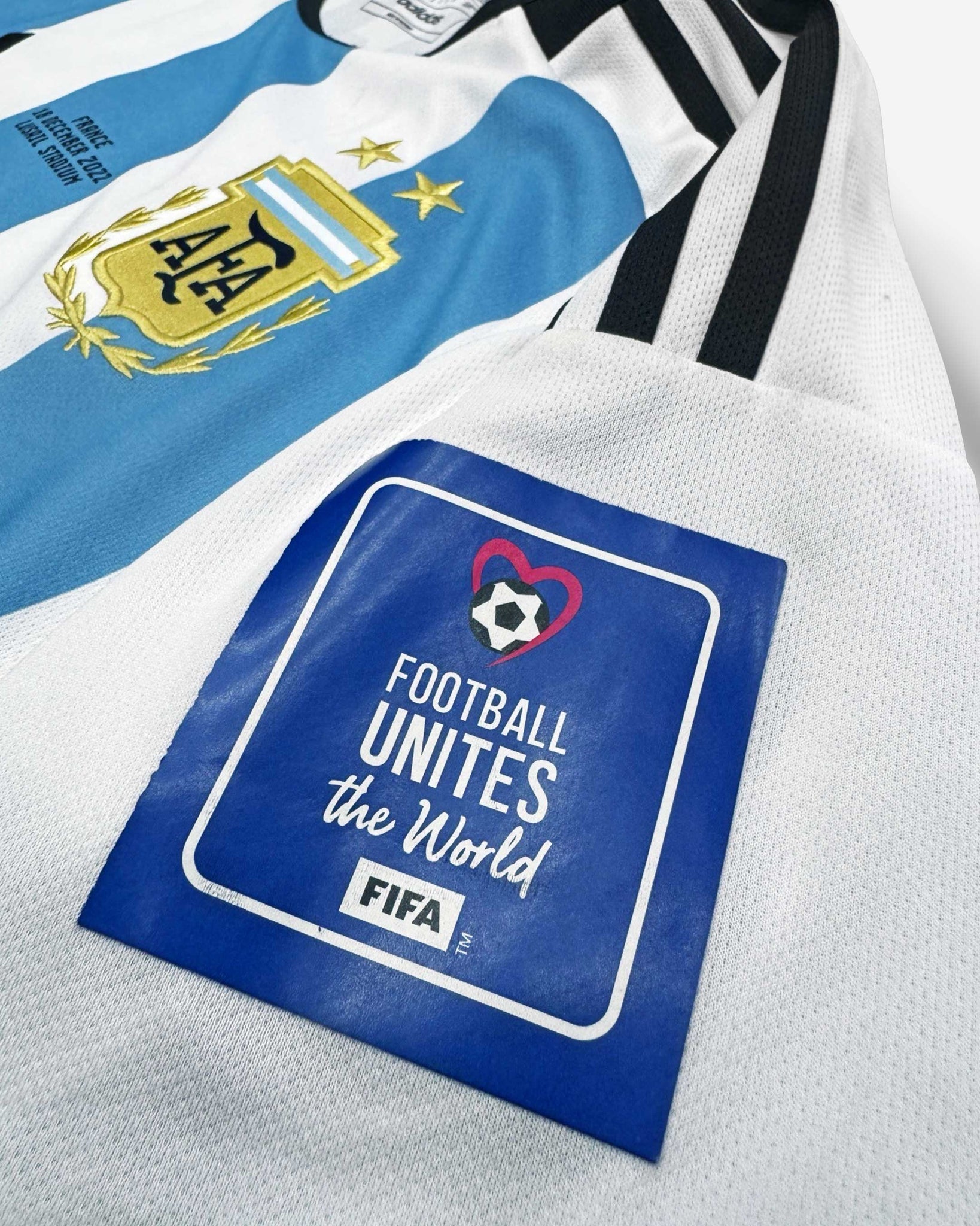 Camiseta Adidas Argentina 2022 1ª Equipación MESSI #10 WC Qatar Final Ed