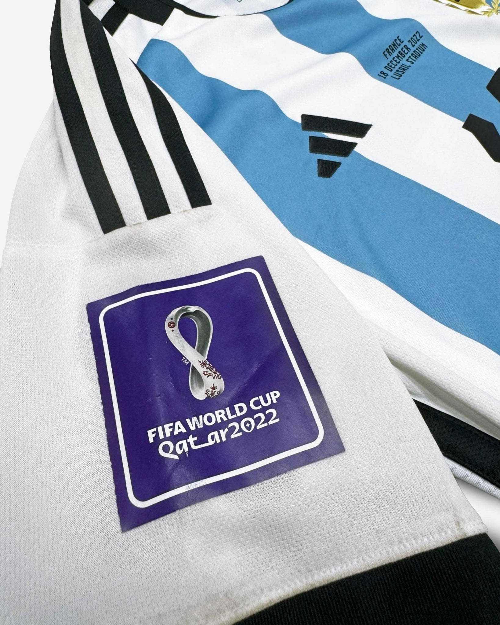 Camiseta Adidas Argentina 2022 1ª Equipación MESSI #10 WC Qatar Final Ed