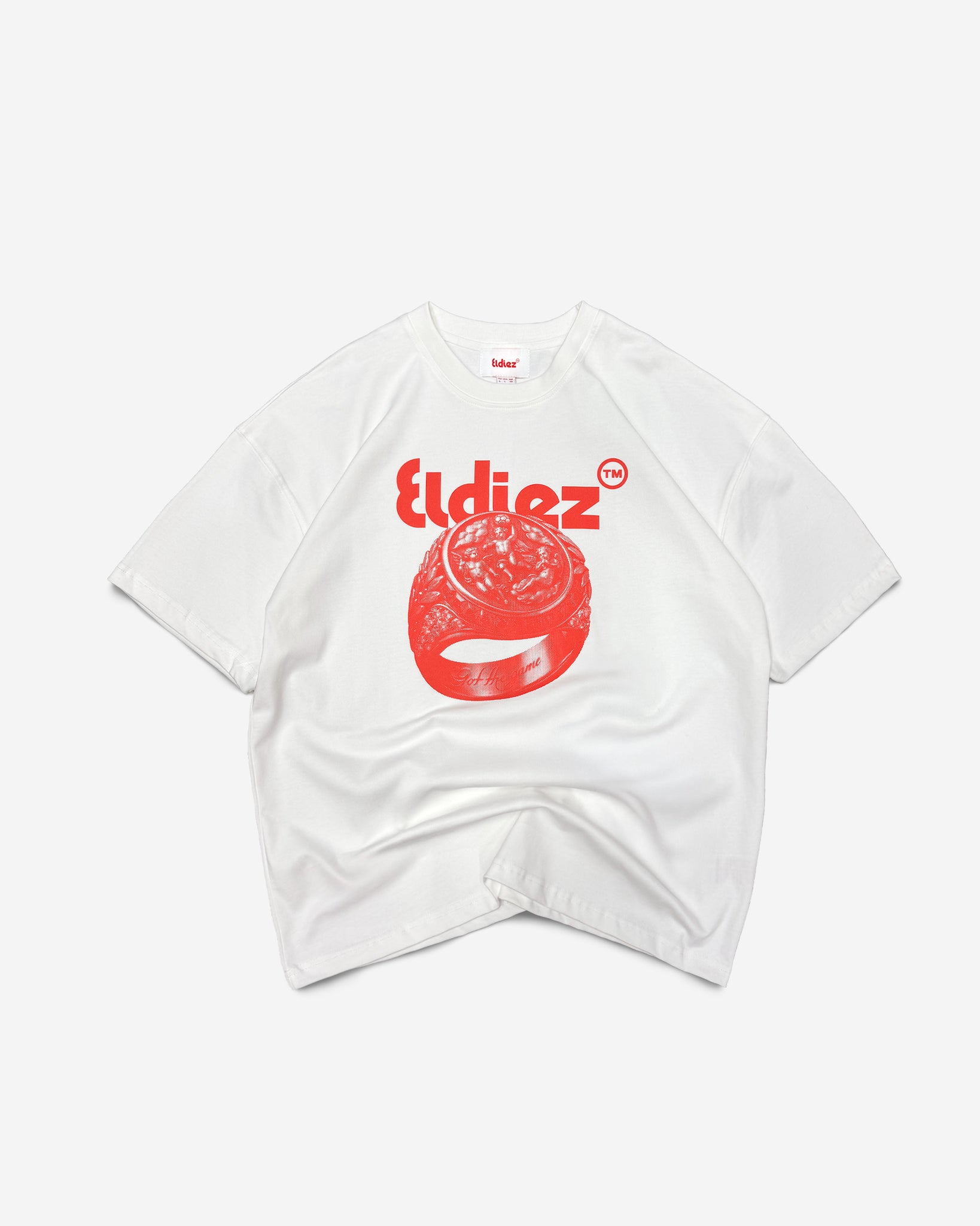 White Red Diego Ring Tee