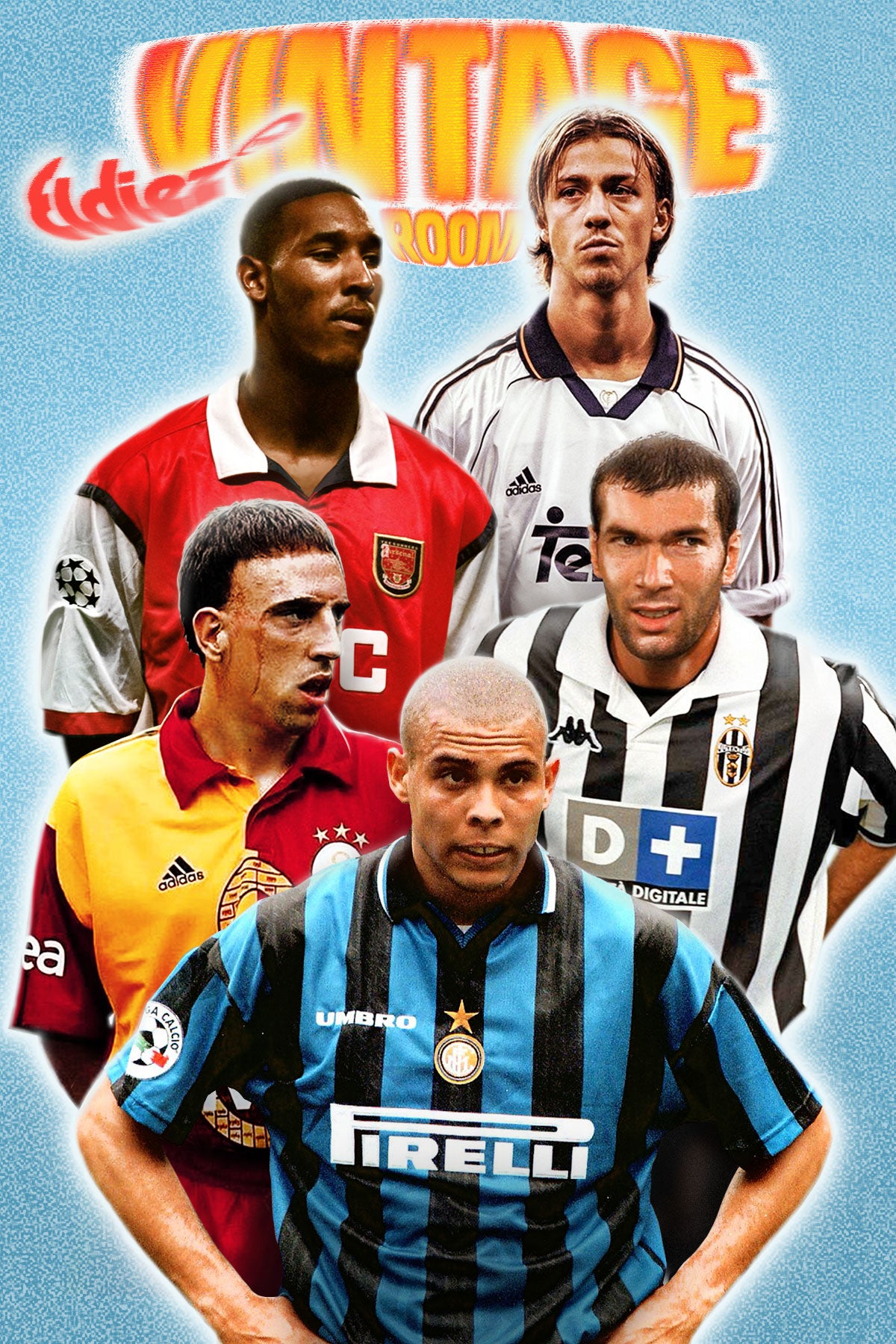 Camisetas del equipo de fútbol (Plantilla de la camiseta de fútbol