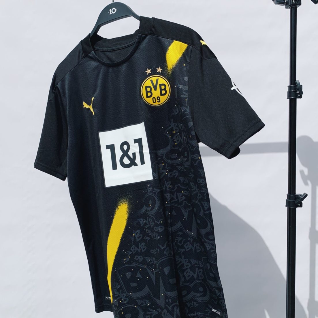Borussia Dortmund, away, camiseta, 20/21, camisa