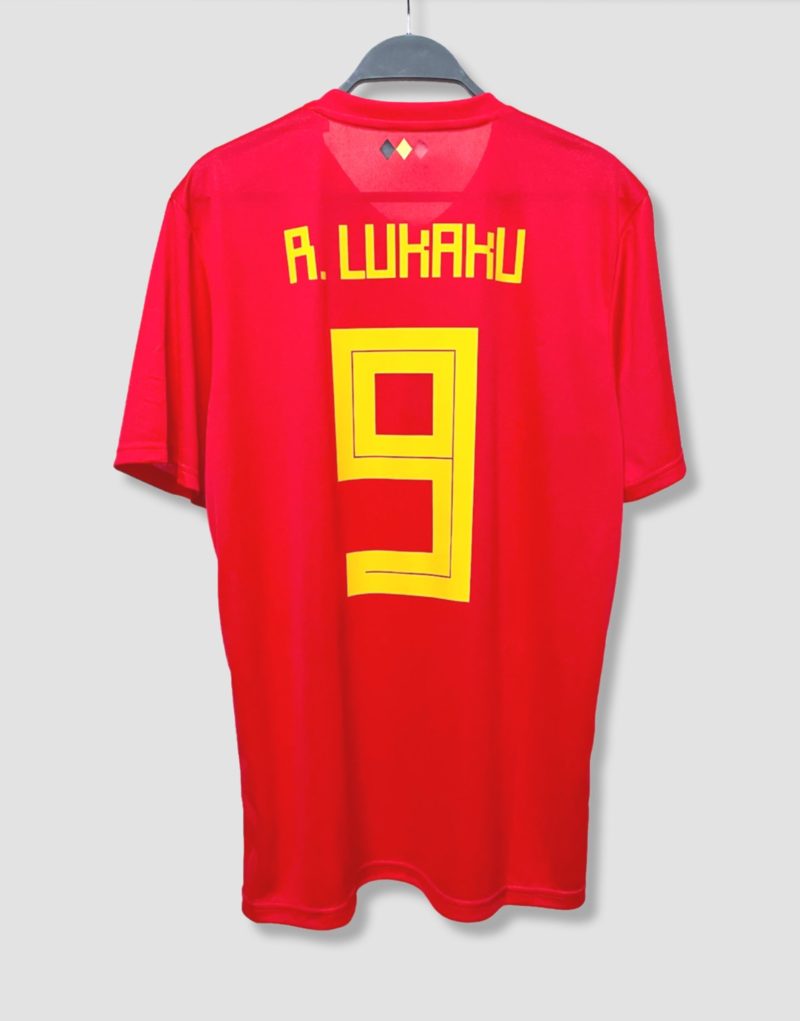 Camiseta Bélgica 2018 Lukaku